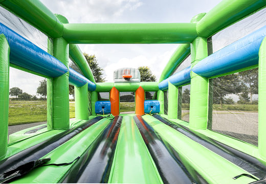 Unique multifunctional sports arena for different types of sports activities for both young and old. Order inflatable sports arena now online at JB Inflatables UK