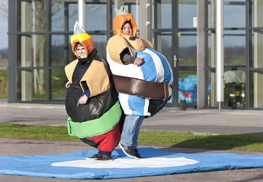 Order inflatable sumo Asterix & Obelix suits for both young and old. Buy inflatable sumo suits online at JB Inflatables UK