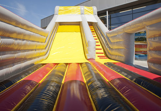 Order cool fire brigade theme super inflatable slide. Buy inflatable slides now online at JB Inflatables UK