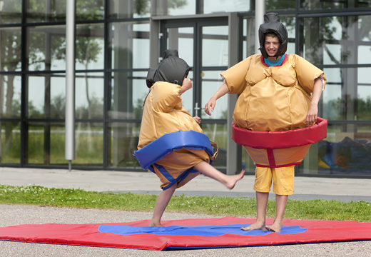Buy inflatable sumo suits for kids. Order inflatables online at JB Inflatables UK