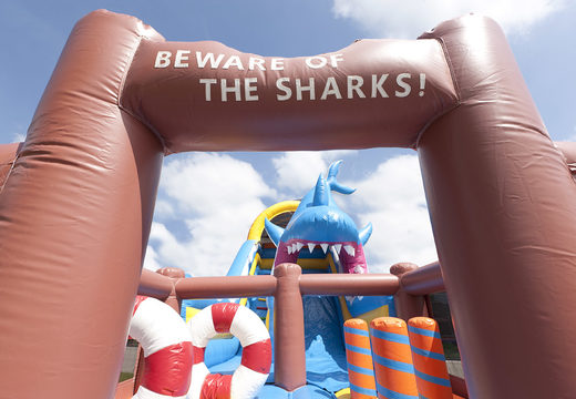 Slide Shark multiplay and bath for kids order for kids. Buy inflatable slides now online at JB Inflatables UK
