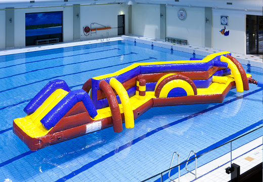 Buy a unique double Zig Zag inflatable obstacle course in an adventure theme for both young and old. Order inflatable pool games now online at JB Inflatables UK