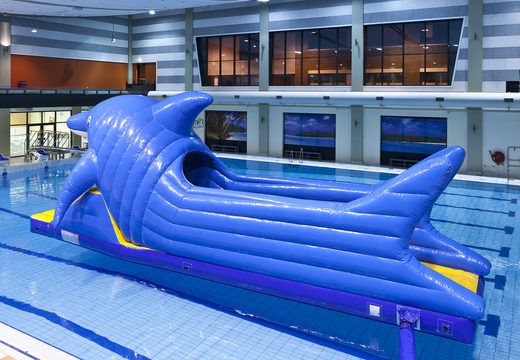 Get spectacular Dolphin-themed Obstacle Run with challenging obstacle objects for both young and old. Buy inflatable pool games now online at JB Inflatables UK