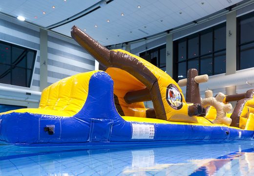 Get an airtight inflatable obstacle course in a pirate ship theme with fun objects for both young and old. Order inflatable obstacle courses online now at JB Inflatables UK