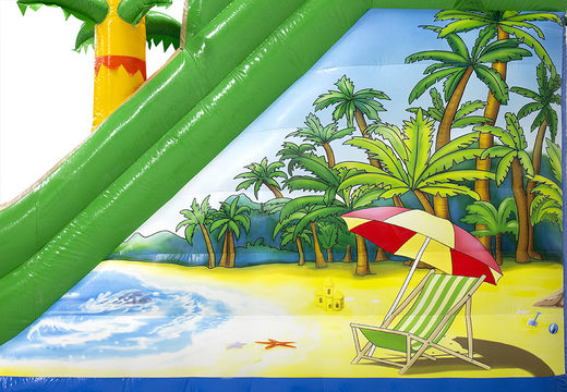 Buy the perfect inflatable slide in Beach theme for kids. Order inflatable slides now online at JB Inflatables UK