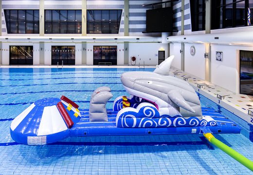 Buy a shark themed inflatable slide for both young and old. Order inflatable pool games now online at JB Inflatables UK