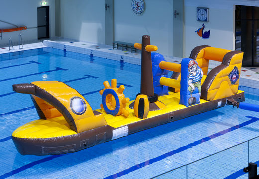 Buy an inflatable pirate themed ship for both young and old. Order inflatable water attractions now online at JB Inflatables UK