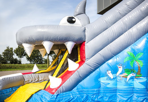 Order an inflatable bouncer in shark theme for kids at JB Inflatables UK. Buy bouncers online at JB Inflatables UK