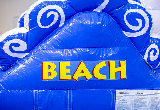 Surfer run inflatable obstacle course in a unique design with funny 3D objects and no less than 2 slides for both young and old. Order inflatable obstacle courses online now at JB Inflatables UK