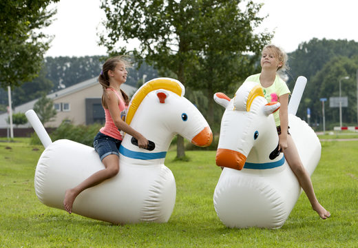Get your inflatable mega-sized bouncy horses for both old and young online now. Order inflatable items at JB Inflatables UK