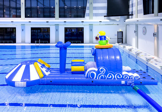 Buy an inflatable slide in the surf theme for both young and old. Order inflatable pool games now online at JB Inflatables UK