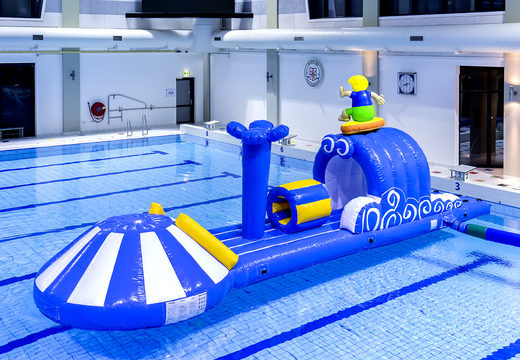 Order an inflatable slide in a surf theme for both young and old. Buy inflatable water attractions online now at JB Inflatables UK