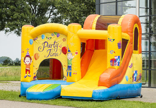 Buy jumpy happy party bouncy castle for children. Order inflatable bouncy castles online at JB Inflatables UK