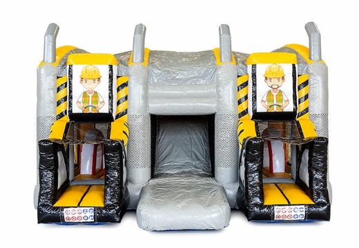 Order a heavy duty themed bouncy castle in a unique design, a slide and 3D objects for kids. Buy bouncy castles online at JB Inflatables UK