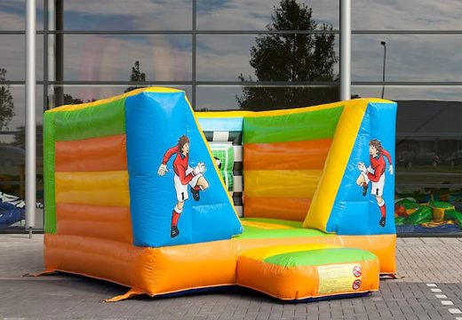 Small football-themed bouncer for kids for sale. Order bouncers at JB Inflatables UK online