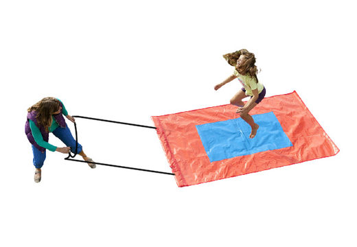 Buy red and blue flying carpet for both old and young. Order inflatable items online at JB Inflatables UK