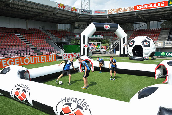 Order inflatable Heracles football boarding for various events. Buy football boardings now online at JB Inflatables UK