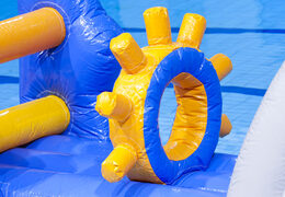 Order a spectacular shark-themed mega run swimming pool for both young and old. Buy inflatable pool games online now at JB Inflatables UK