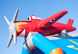 Order a mini roofed inflatable bouncer for kids in rainbow unicorn theme. Buy bouncers at JB Inflatables UK online