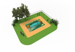 Buy airmountain in forest theme for kids. Order inflatable airmountains now online at JB Inflatables UK