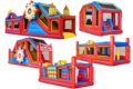 Lose opblaasbare modulaire stormbaan onderdelen bestellen online bij JB Inflatable.