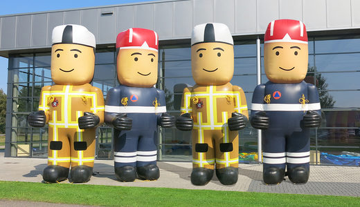 Buy inflatable firefighter dolls product enlargement. Order inflatable product enlargement now online at JB Inflatables UK