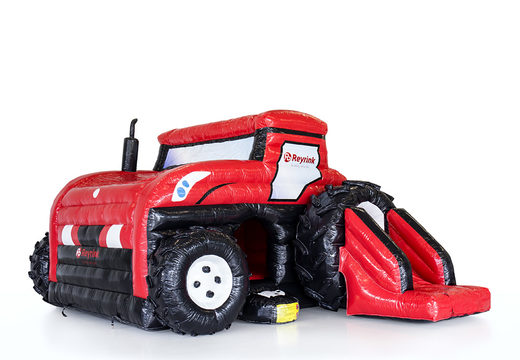 Buy custom made Reyrink - Maxi Multifun Tractor bouncy castle in your own color and logo online. Order inflatable bouncers in your own style at JB Inflatables UK now