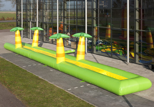 Order a perfect jungle themed inflatable belly slide for kids. Buy inflatable belly slides now online at JB Inflatables UK