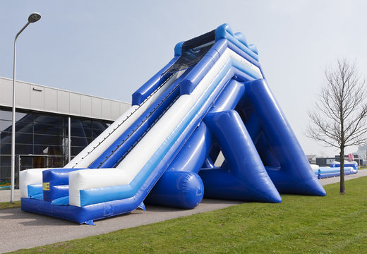Order 11 meters high and 53 meters long with a double staircase monster slide. Buy inflatable slides now online at JB Inflatables UK