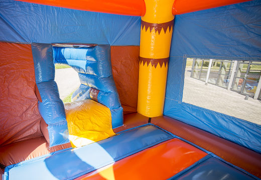 Buy inflatable multifun bouncer with roof in pirate seaworld theme for children at JB Inflatables UK. Order bouncers online at JB Inflatables UK
