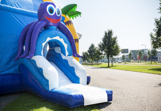 Order inflatable multifun bouncy castle with roof in the theme nemo seaworld for children at JB Inflatables UK. Buy bouncy castles online at JB Inflatables UK