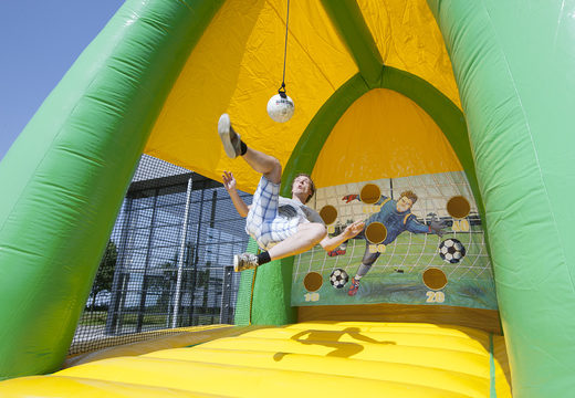 Get football kick arena attraction suitable for young and old, big and small. Buy inflatable football kick arena attraction online now at JB Inflatables UK