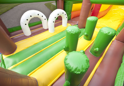 Slide Beach with multiplay and children's bath order for kids. Buy inflatable slides now online at JB Inflatables UK