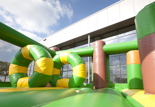 Get your unique pirate themed inflatable multifunctional slide with a plunge pool online now. Buy inflatable slides at JB Inflatables UK