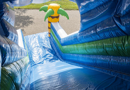 Spectacular inflatable slide in surf oceanworld for kids. Order inflatable slides now online at JB Inflatables UK