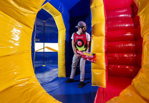 Order an inflatable playing field Battle Arena for both young and old. Buy inflatable arenas online now at JB Inflatables UK