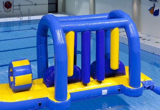 Get airtight inflatable obstacle course in Swimming Pool Run Sea Horse with fun objects for both young and old. Order inflatable obstacle courses online now at JB Inflatables UK