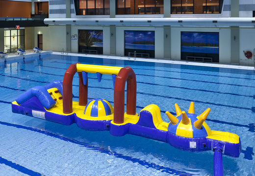 Order the obstacle course Waterball Adventure run with fun objects for both young and old. Buy inflatable obstacle courses online now at JB Inflatables UK