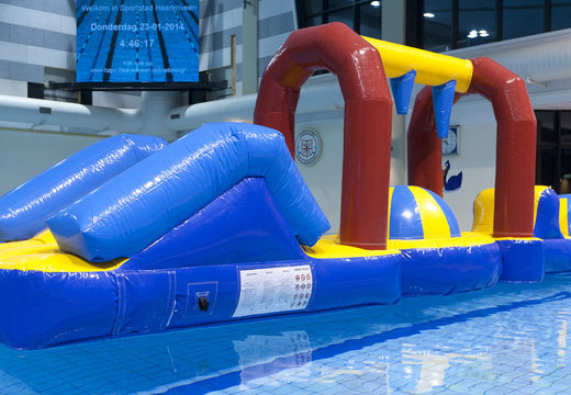 Inflatable Water Ball Adventure run obstacle course with fun objects for both young and old. Order inflatable obstacle courses online now at JB Inflatables UK