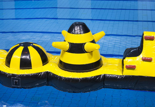 Inflatable adventure run pool with fun objects for both young and old. Order inflatable pool games now online at JB Inflatables UK
