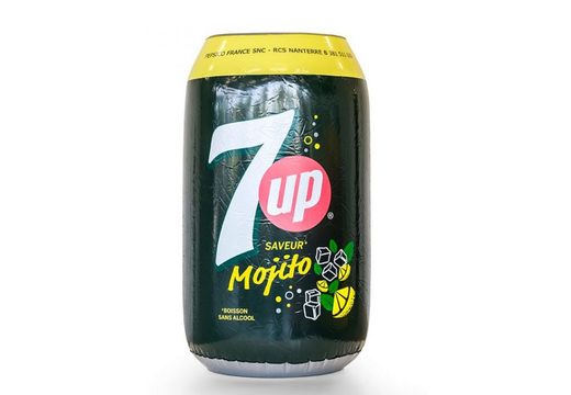 Order a 7up mini PVC inflatable can. Buy your promotional inflatables items online at JB Inflatables UK