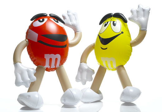 Order Mini M&M PVC inflatables online. Buy inflatable advertising now at JB Inflatables UK