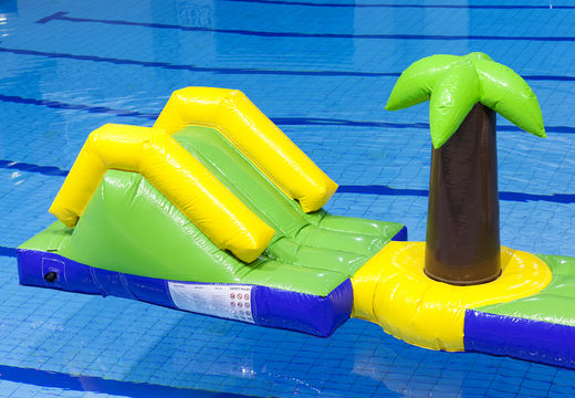 Buy inflatable Hawaii run 12 meters with 2 slides for both young and old. Order inflatable obstacle courses online now at JB Inflatables UK