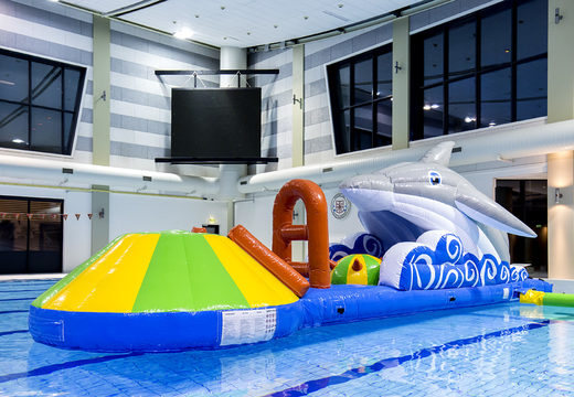 Order a spectacular dolphin-themed slide for both young and old. Buy inflatable pool games online now at JB Inflatables UK