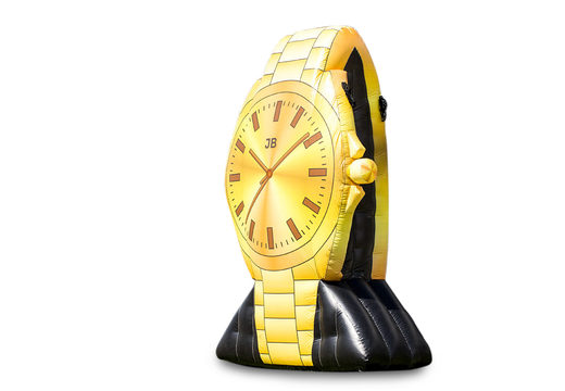 Order an inflatable 4 meter high gold watch. Buy bouncy castles now online at JB Inflatables UK