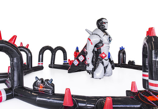 Inflatable IPS game Time Attack with interactive spots for sale