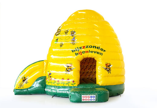 Order custom made inflatable PRNC De Gravers Bijenkorf inflatables online at JB Promotions UK; specialist in inflatable advertising items such as custom bouncy castles