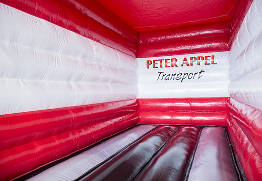 Buy promotional inflatable Peter Appel - truck bouncer online at JB Promotions UK . request a free design for inflatable bouncy castle in your own corporate identity