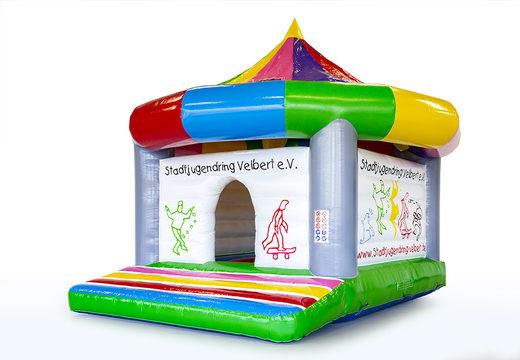 Buy custom made inflatable Stadjugendring Carrousel bouncy castles online at JB Promotions UK. Request a free design for inflatable bouncy castles in your own corporate identity now