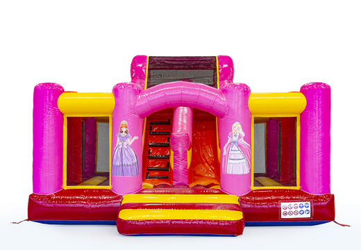 Order inflatable cool slidebox in princess theme for kids. Buy bouncy castles online at JB Inflatables UK